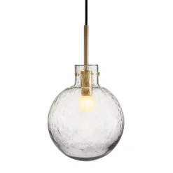 HADELAND GLASSVERK AS Taklamper|Krystallkuler-KRYSTALLKULE TAKLAMPE SODA 200MM Klar