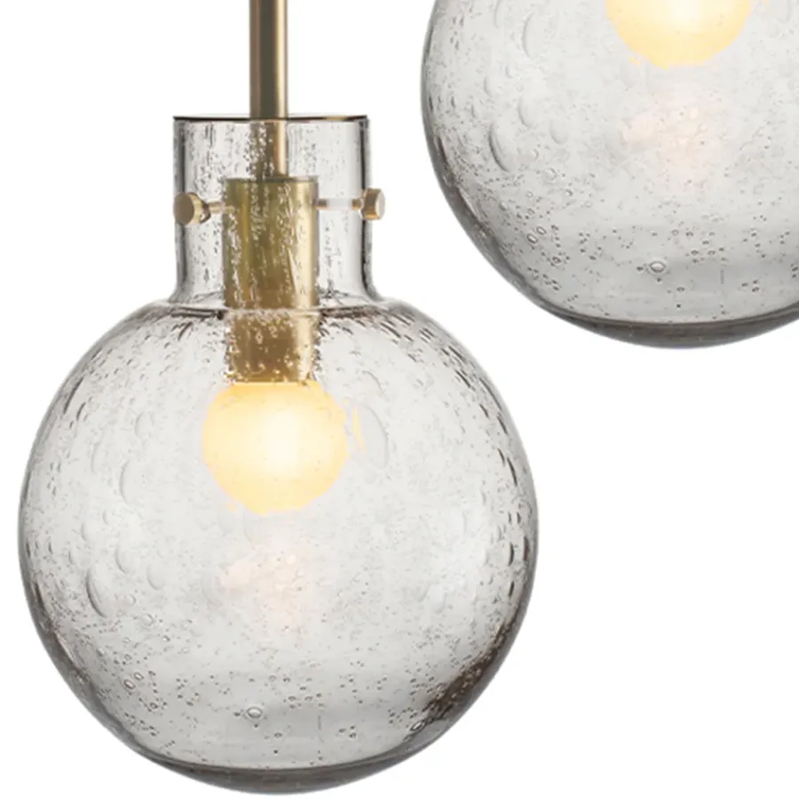 HADELAND GLASSVERK AS Taklamper|Krystallkuler-KRYSTALLKULE TAKLAMPE SODA 200MM Klar