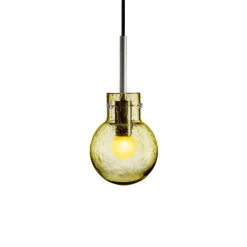 HADELAND GLASSVERK Taklamper|Krystallkuler-KRYSTALLKULE TAKLAMPE SODA 120MM Oliven