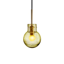 HADELAND GLASSVERK Taklamper|Krystallkuler-KRYSTALLKULE TAKLAMPE SODA 120MM Oliven