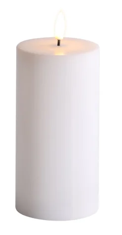 PORSGRUNDS PORSELÆNSFABRIK Lys Og Led-Lys-KUBBELYS LED HVIT 15 CM