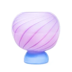 HADELAND GLASSVERK AS Vaser|Kunstglass-KUMI STOR VASE FIOLETT / BLÅ Lilla