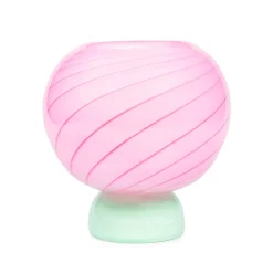 HADELAND GLASSVERK AS Vaser|Kunstglass-KUMI STOR VASE / GRØNN Rosa