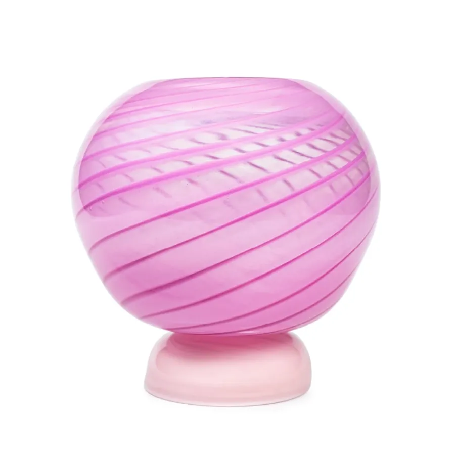 HADELAND GLASSVERK AS Vaser|Kunstglass-KUMI STOR VASE / Rosa