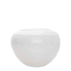 HADELAND GLASSVERK AS Dekorfat Og -Boller|Skåler Og Boller-LOBELIA BOLLE 12 CM Hvit
