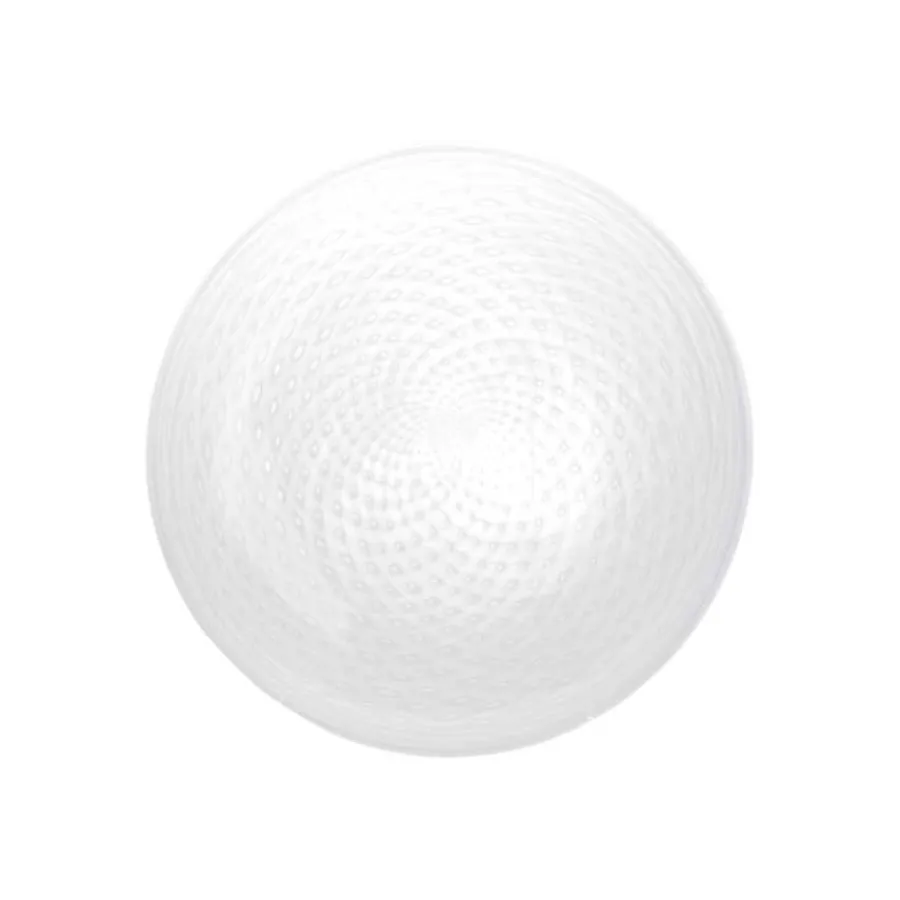 HADELAND GLASSVERK AS Dekorfat Og -Boller|Fat Og Serveringsfat-LOBELIA FAT 40 CM Hvit