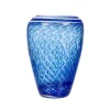 HADELAND GLASSVERK Vaser-LOBELIA VASE 24,5 CM BLÅ