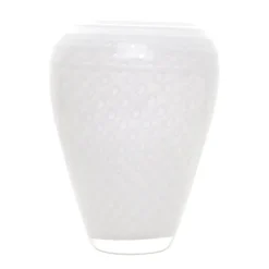 HADELAND GLASSVERK AS Vaser-LOBELIA VASE 24,5 CM HVIT