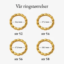 HADELAND GLASSVERK Ringer|Ringer-LYRA RING ROSA