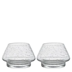 HADELAND GLASSVERK AS Lyslykter Og Lanterner-LYSLYKT M/BOBLER 2 PK Klar
