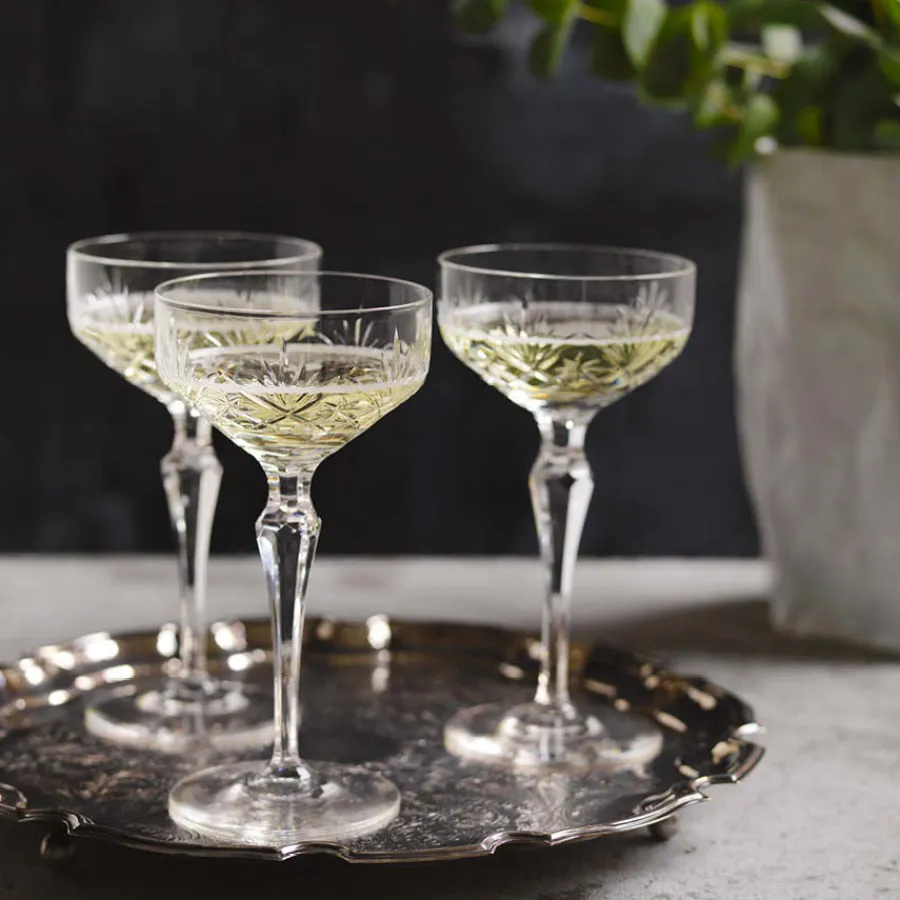 HADELAND GLASSVERK AS Champagneglass-MARIE CHAMPAGNESKÅL 24 CL Klar