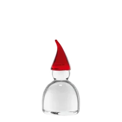 HADELAND GLASSVERK AS Julepynt-NISSEFAR 11 CM Rød