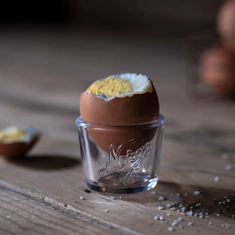 NORGESGLASSET Tallerken Og Servise-EGGEGLASS 4 PK Klar