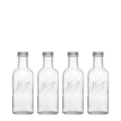 NORGESGLASSET Glassflasker-GLASSFLASKE 33CL 4PK