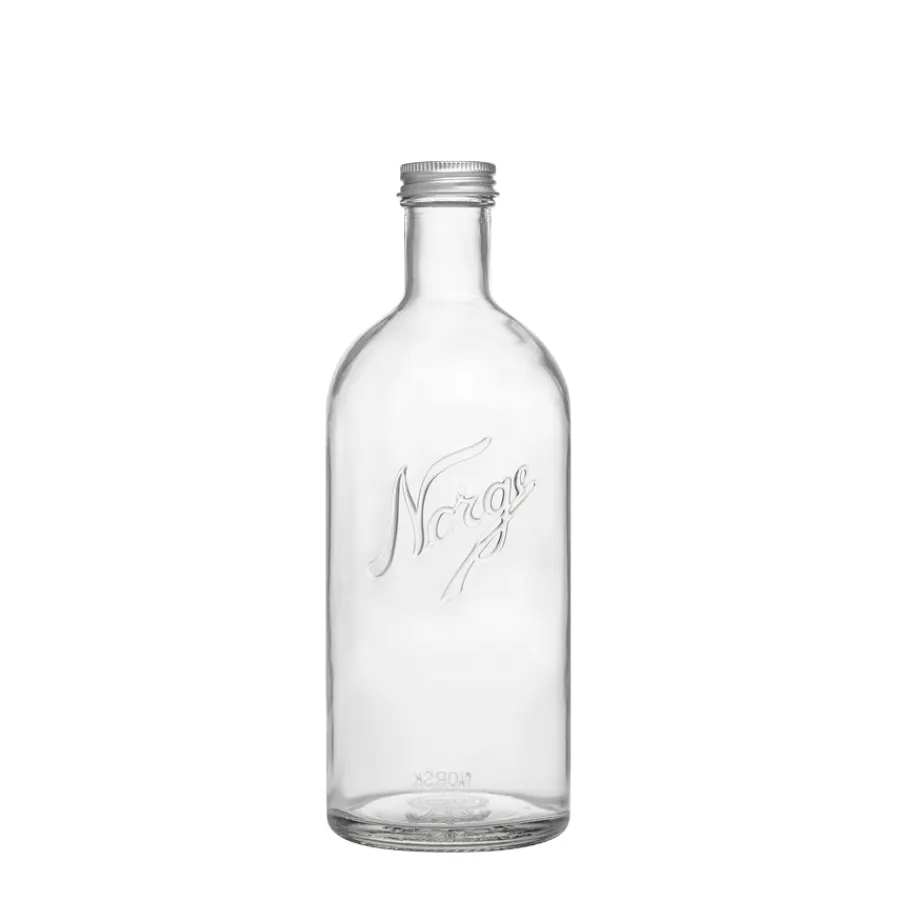 NORGESGLASSET Glassflasker-GLASSFLASKE 75 CL Klar