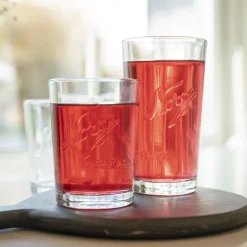 NORGESGLASSET Vannglass-KJØKKENGLASS 25 CL 6 PK Klar