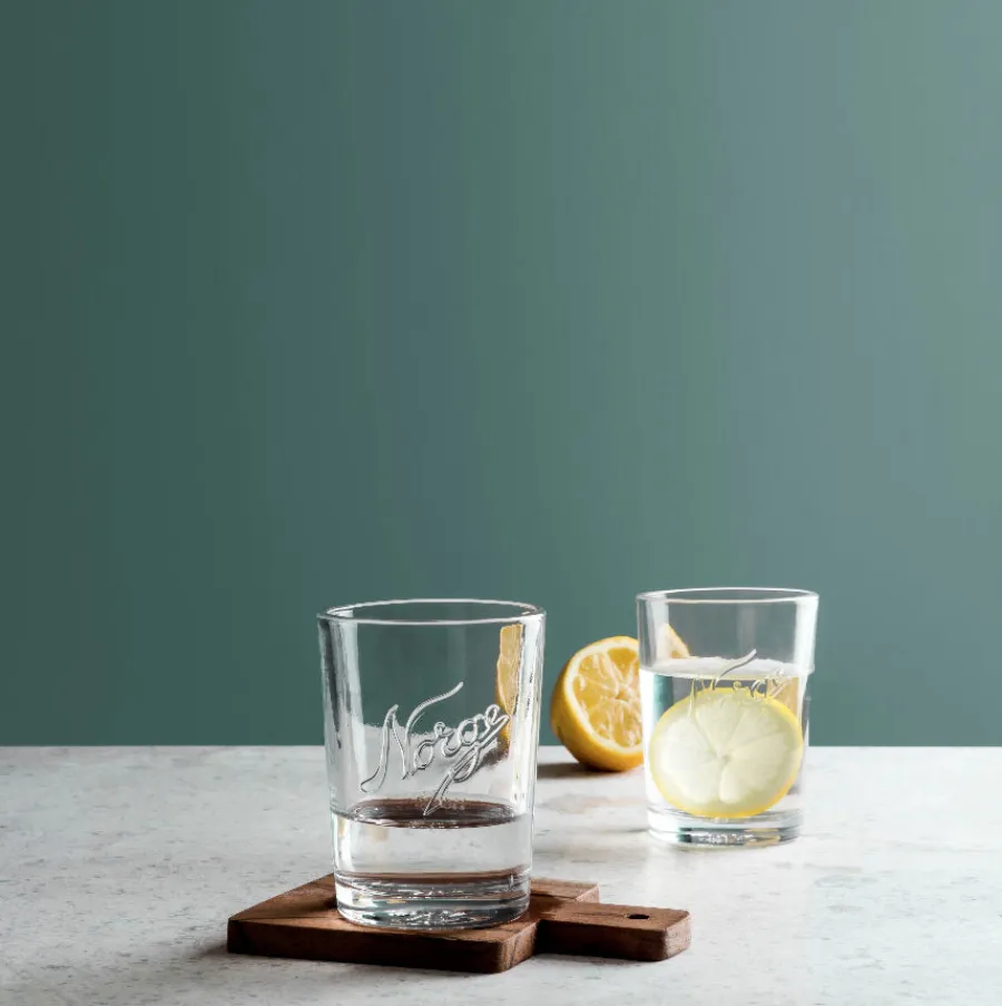 NORGESGLASSET Vannglass-KJØKKENGLASS 25 CL 6 PK Klar