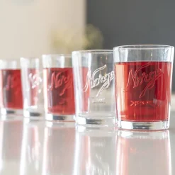 NORGESGLASSET Vannglass-KJØKKENGLASS 25 CL 6 PK Klar