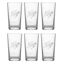 NORGESGLASSET Vannglass-KJØKKENGLASS 40CL 6PK Klar