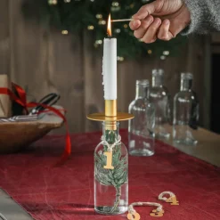 NORGESGLASSET Lysestaker-LYSHOLDER TIL NORGESFLASKE GULL