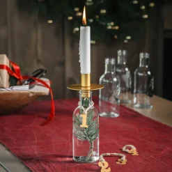NORGESGLASSET Lysestaker-LYSHOLDER TIL NORGESFLASKE GULL