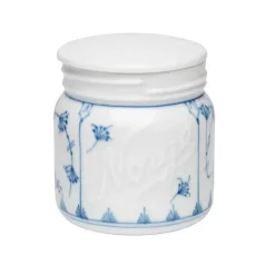 NORGESGLASSET Oppbevaring Og Krukker-OPPBEVARINGSKRUKKE 40 CL STRÅMØNSTER