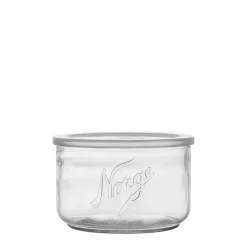 NORGESGLASSET Oppbevaring Og Krukker-OPPBEVARINGSGLASS 73CL PLASTLOKK Klar
