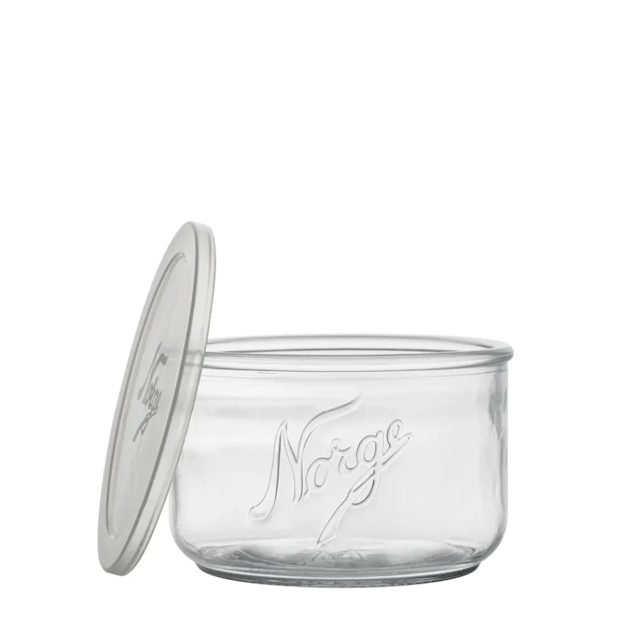 NORGESGLASSET Oppbevaring Og Krukker-PLASTLOKK OPPBEVARINGSGLASS 73CL