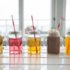 NORGESGLASSET Kopper Og Krus-SEIDEL GLASS M/SUGERØR 2PKT