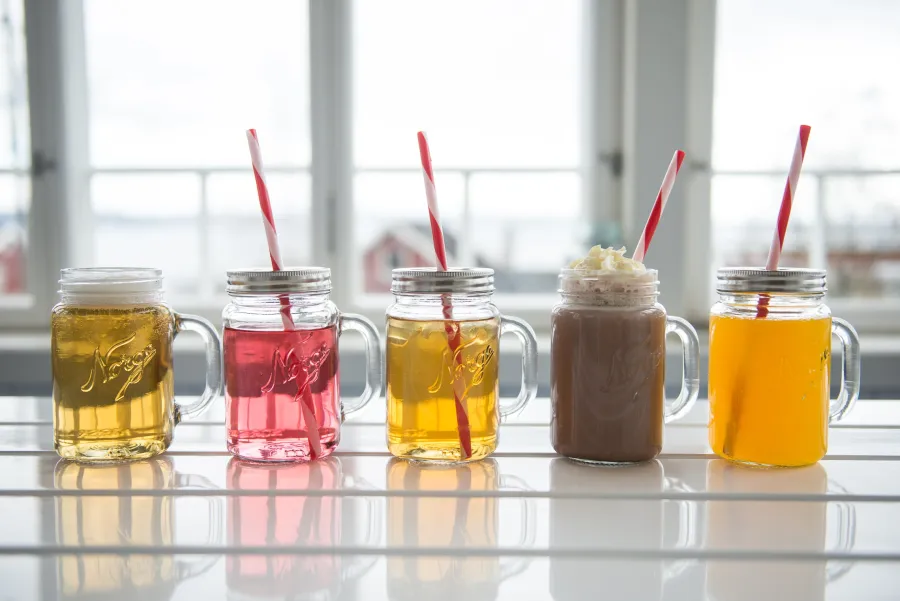 NORGESGLASSET Kopper Og Krus-SEIDEL GLASS M/SUGERØR 2PKT