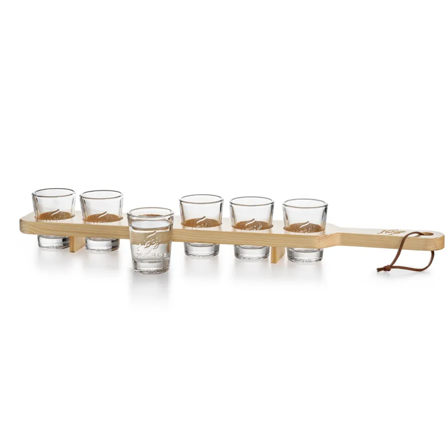 NORGESGLASSET Drammeglass-SHOTGLASS 5 CL 6 STK FURUPLANKE
