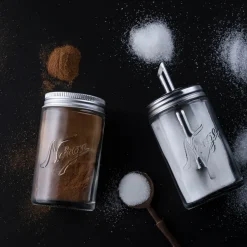 NORGESGLASSET Kjøkkenutstyr-SUKKER- OG KANELSETT