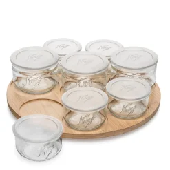 NORGESGLASSET Fat Og Serveringsfat-TACOSETT 8 DELER Klar