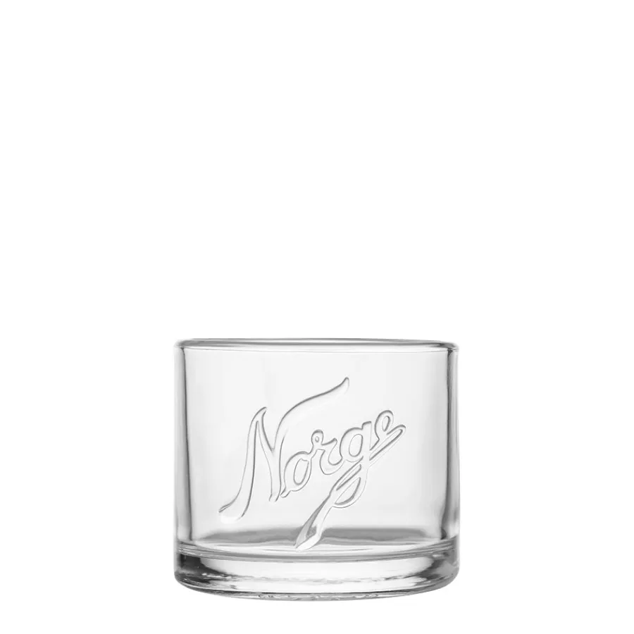 NORGESGLASSET Lyslykter Og Lanterner-TELYSHOLDER 2 PK Klar