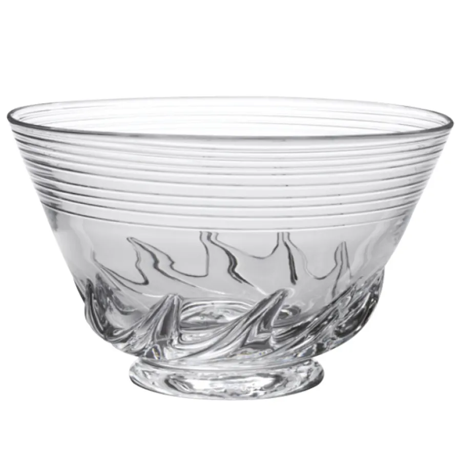 HADELAND GLASSVERK AS Dekorfat Og -Boller|Kunstglass-NØSTETANGEN BOLLE 16,5CM Klar