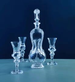 HADELAND GLASSVERK AS Drammeglass-NØSTETANGEN DRAM 5CL Klar