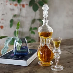 HADELAND GLASSVERK AS Drammeglass-NØSTETANGEN DRAM 5CL Klar