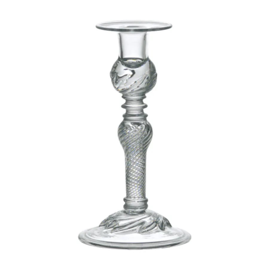 HADELAND GLASSVERK AS Kunstglass|Lysestaker-NØSTETANGEN LYSESTAKE 20CM Klar