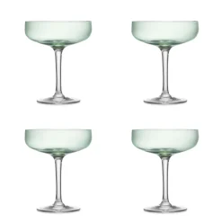 HADELAND GLASSVERK Produktpakker|Produktpakker-ODYSSÉ CAVASKÅL 25CL 4PK GRØNN