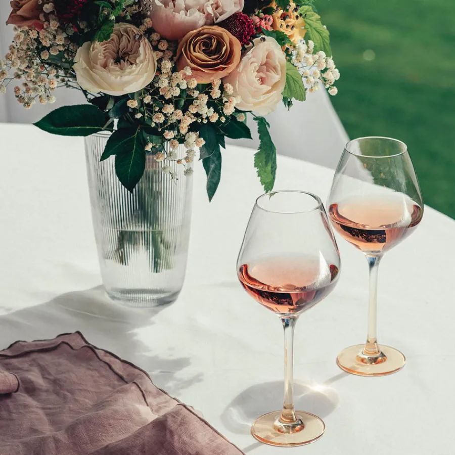 HADELAND GLASSVERK AS Vinglass-ODYSSÉ ROSÉVINGLASS 50CL 2PK Klar