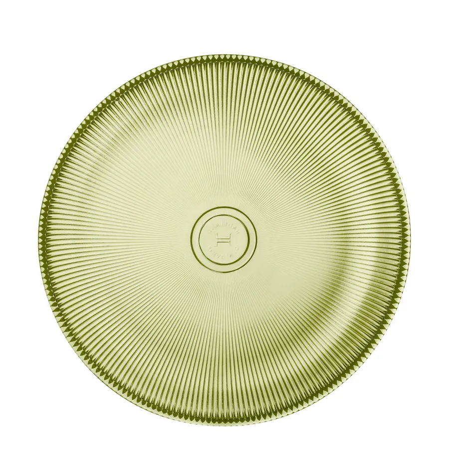 HADELAND GLASSVERK Tallerken Og Servise-SIRI ASJETT 20,5 CM 4 PK GRØNN