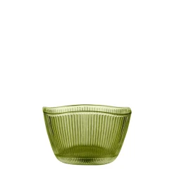 HADELAND GLASSVERK Skåler Og Boller-SIRI BOLLE 9,5 CM 2 PK GRØNN