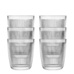 HADELAND GLASSVERK AS Vannglass-SIRI DRIKKEGLASS 20CL 6PK Klar