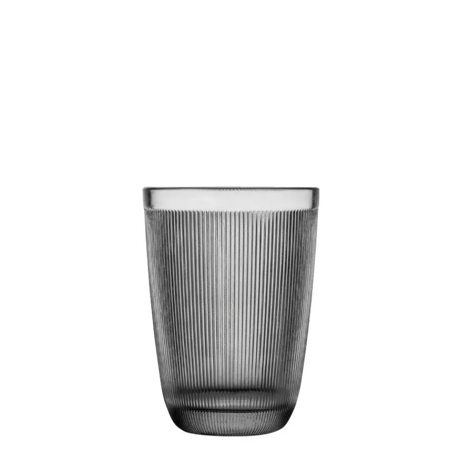 HADELAND GLASSVERK AS Vannglass-SIRI DRIKKEGLASS 30CL 6PK RØKGRÅ Røkgrå