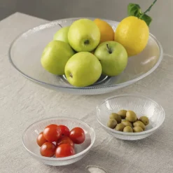 HADELAND GLASSVERK Skåler Og Boller-SIRI SKÅL 13 CM 2PK KLAR