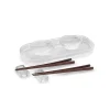 HADELAND GLASSVERK Tallerken Og Servise-SIRI SUSHISETT 2 PERS 8 DELER KLAR