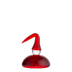 HADELAND GLASSVERK Julepynt-ST NIKOLAS MOR RØD 8,5 CM