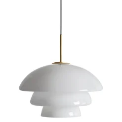 HADELAND GLASSVERK Taklamper|Arkivlamper-TAKLAMPE 4006 HVIT