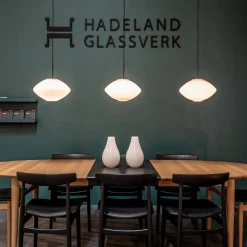 HADELAND GLASSVERK AS Taklamper|Arkivlamper-Taklampe 4280 Hvit