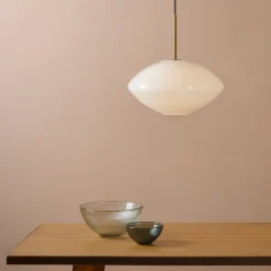 HADELAND GLASSVERK AS Taklamper|Arkivlamper-Taklampe 4280 Hvit